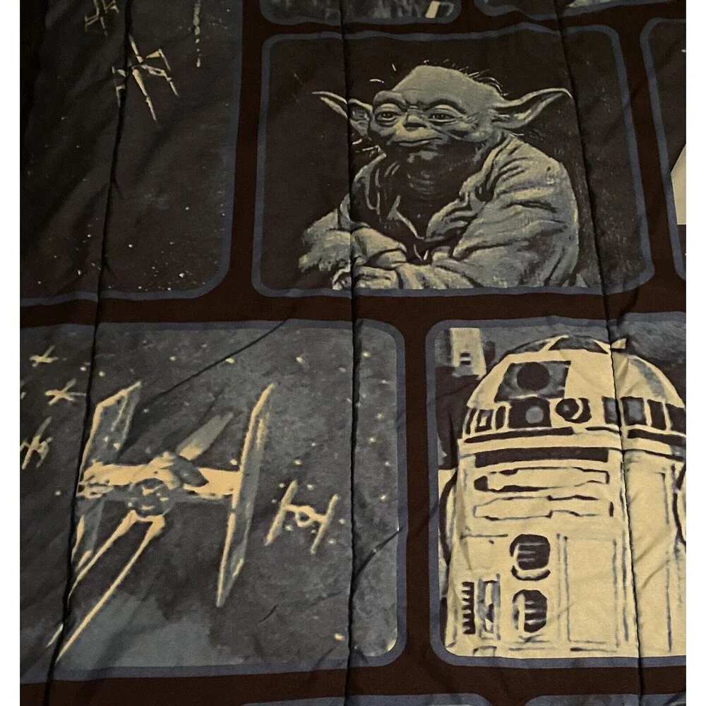 Vintage Star Wars Empire Strikes Back Comforter Twin/ Full 72x86 Jay Franco